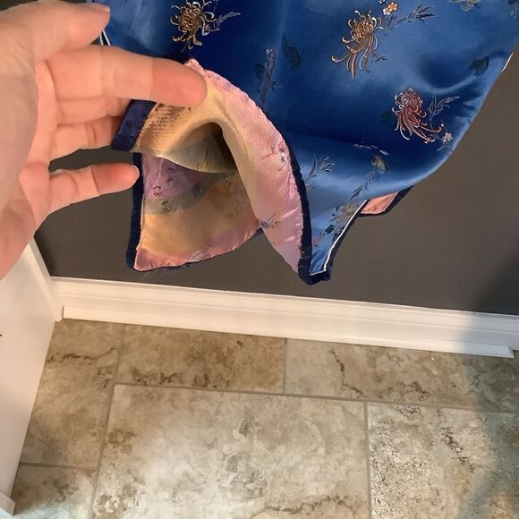 Vintage Asian Blue Qipao 🇨🇳 - Picture 6 of 8